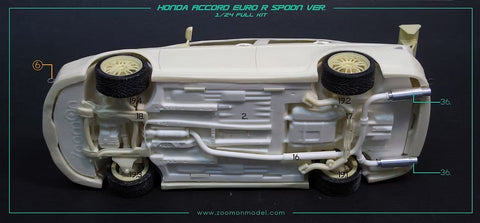 ZoomOn Z035 1/24 ホンダ アコード ユーロR スプーン