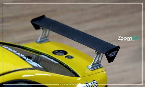 ZoomOn Z048 1/24 C-West GTウイング アルミニウム II