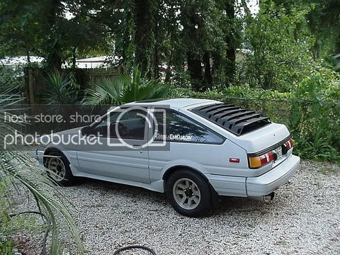 ZoomOn Z064 1/24 AE86 リアウインドールーバー