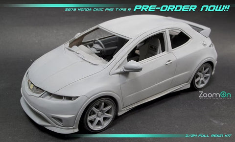 ZoomOn Z079 1/24 ホンダ シビック FN2 タイプR