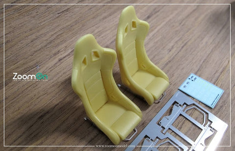 ZoomOn Z084 1/24 スパルコ REV ll バケットシート