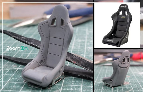 ZoomOn Z084 1/24 スパルコ REV ll バケットシート