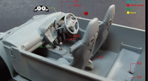 ZoomOn Z086 1/24 ホンダ インテグラ DC5 無限