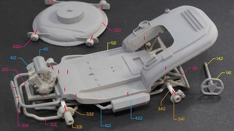 ZoomOn Z113 1/24 ホンダ ミーンモワーV2