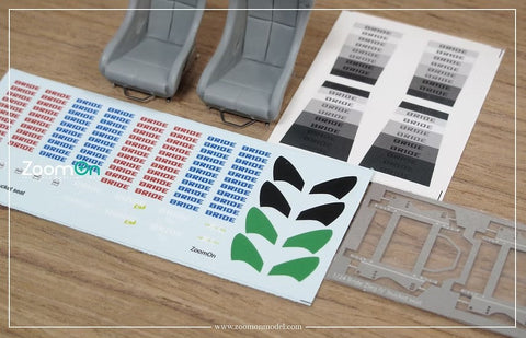 ZoomOn Z118 1/24 ブリッド Zeta IV バケットシート