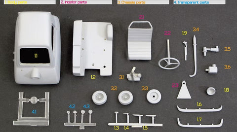 ZoomOn Z130 1/24 ピール・P50 1962'