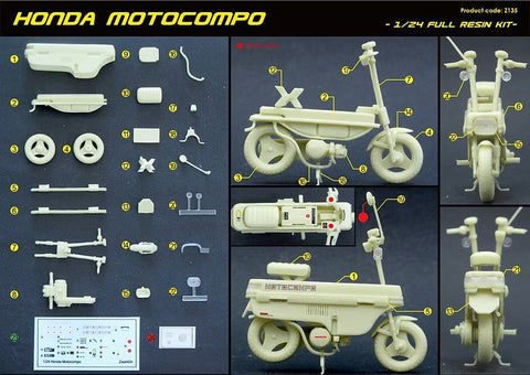 ZoomOn Z135 1/24 ホンダ モトコンポ