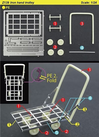 ZoomOn Z139 1/24 ハンドトローリー
