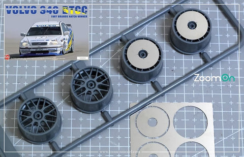 ZoomOn Z144 1/24 Z144 ボルボ S40 Btcc ホイール カバー