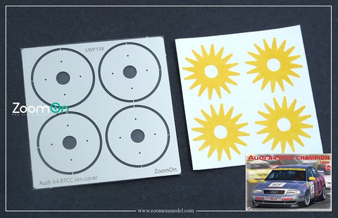 ZoomOn Z145 1/24 アウディ A4 BTCC ホイール カバー