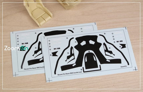 ZoomOn Z166 1/24 レカロ RMS バケットシート