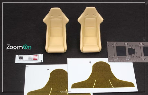 ZoomOn Z172 1/24 レカロ ポール ポジションバケット シート