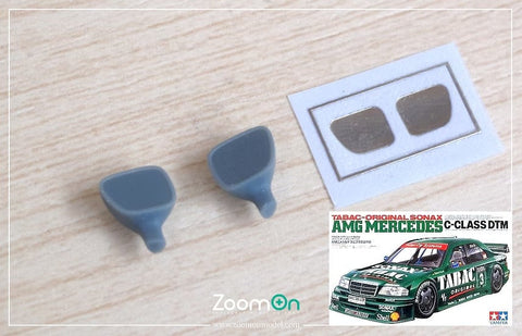 ZoomOn Z173 1/24 メルセデスAMG タバック オリジナル ソナックス C-Class DTM サイドミラー
