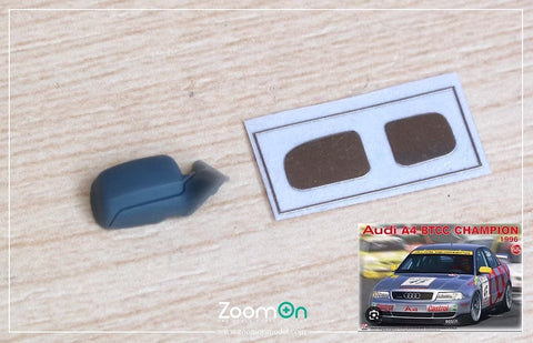 ZoomOn Z177  1/24 アウディ A4 イギリスツーリングカー選手権 96' ショートミラー