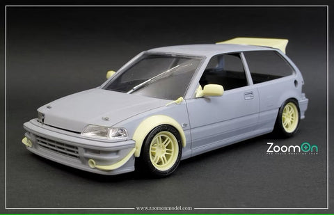 ZoomOn Z197 1/24 ゼロファイターシビック EF9 パーツセット デカール付き