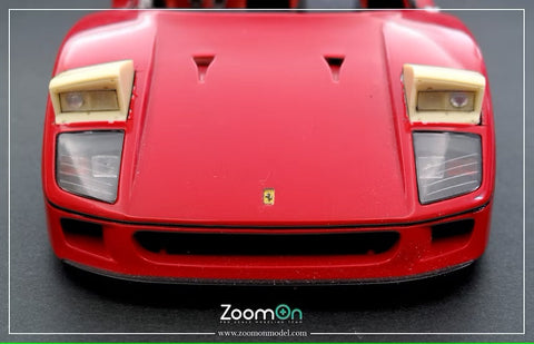 ZoomOn Z199 1/24  F40 ポップアップヘッドライト