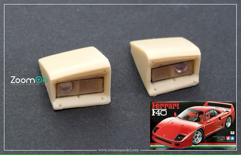 ZoomOn Z199 1/24  F40 ポップアップヘッドライト