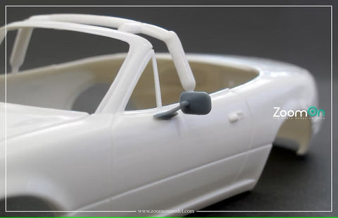 ZoomOn Z200 1/24  コーンズレトロ サイドミラー