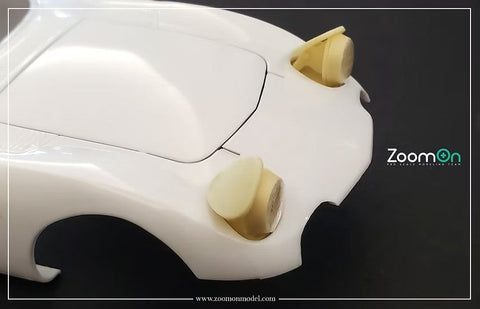 ZoomOn Z208 1/24 トヨタ 2000GT リトラクタブルヘッドライトセット(ハセガワ用)