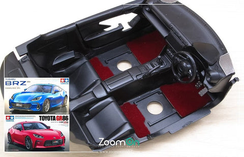 ZoomOn ZC015 1/24 カーペットセット - トヨタ GR86・スバル BRZ - ブルー