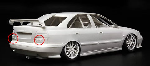 ZoomOn ZD016 1/24 - 1/43ボルボ ロゴ メタルステッカー