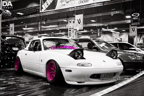 ZoomOn ZD047 1/24 ウインドー・ライト 塗装マスキング- マツダMX-5 Na