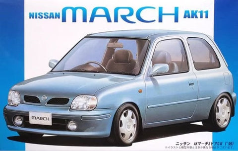 ZoomOn ZD067 1/24 ウインドー・ライト 塗装マスキング- ニッサン マーチ