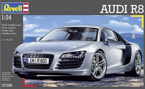 ZoomOn ZD092 1/24 ウインドー・ライト 塗装マスキング- アウディ R8