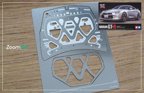 ZoomOn ZD126 1/24 ニッサン GT-R 35 ボンネットフード ストラクチャー