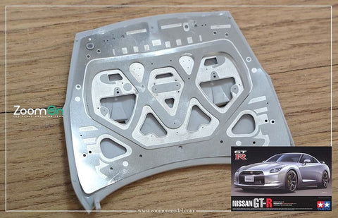 ZoomOn ZD126 1/24 ニッサン GT-R 35 ボンネットフード ストラクチャー
