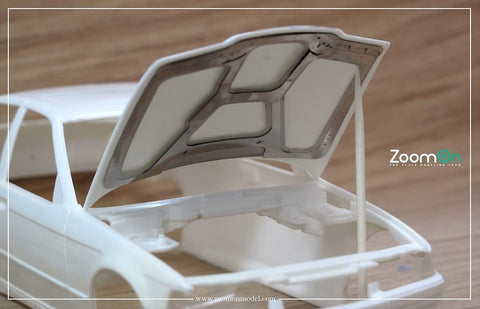 ZoomOn ZD128 1/24 BMW 325i ボンネットフード ストラクチャー