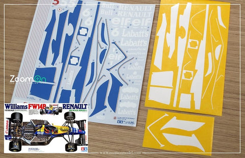 ZoomOn ZD159 1/12 パターンマスク - ウイリアムズ FW14B