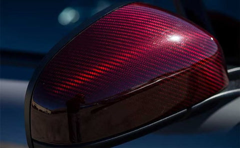 ZoomOn ZD171 レッドカーボンファイバーデカール