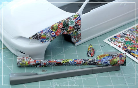 ZoomOn ZD173 1/24 ヘラフラッシュ デカール (B)