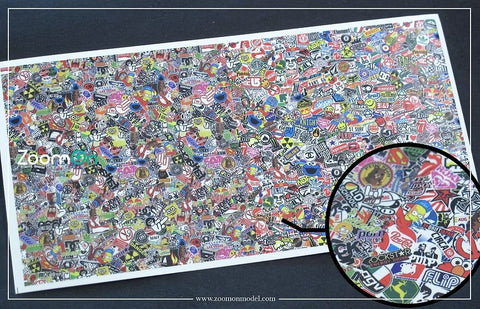 ZoomOn ZD173 1/24 ヘラフラッシュ デカール (B)