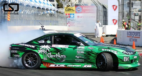 ZoomOn ZD183 1/24 日産 シルビア S15 ドリフトカー Get Nuts デカール