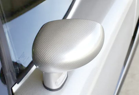 ZoomOn ZD196 1/18 - 1/25 ホワイトカーボンデカール 綾織り