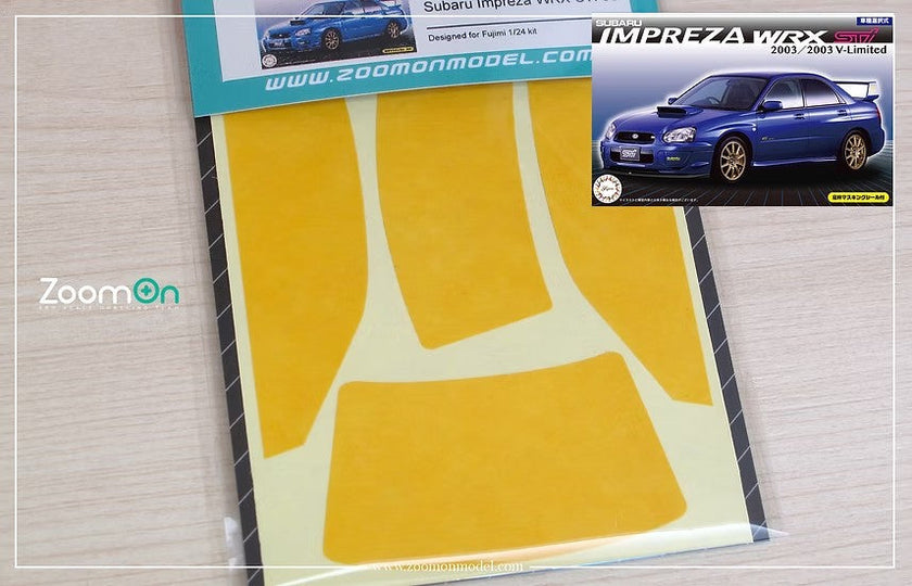 ズームオン ZD241 1/24 ウィンドウペインティングマスク - スバル インプレッサ WRX ST(フジミ用) – ホビーショップ レギュラス