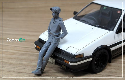 ZoomOn ZF001 1/24 藤原 拓海 (Fujiwara Takumi) フィギュア