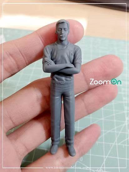 ZoomOn ZF003ZF003 1/43 藤原文太 (Fujiwara Bunta) フィギュア