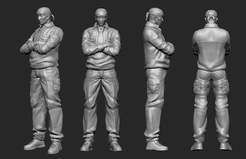 ZoomOn ZF004 1/24 須藤京一 (Kyoichi Sudo) フィギュア