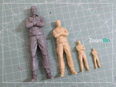 ZoomOn ZF004 1/43 須藤京一 (Kyoichi Sudo) フィギュア