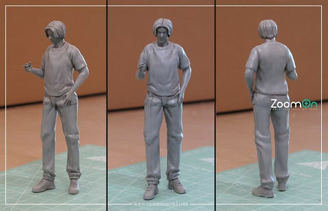 ZoomOn ZF005 1/43 庄司慎吾 (Shingo Shoji) フィギュア