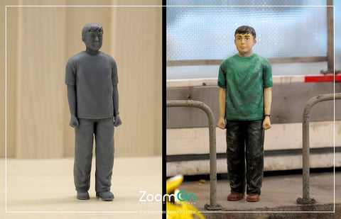 ZoomOn ZF009 1/64 武内樹 (Itsuki Takeuchi) フィギュア 座りポーズ