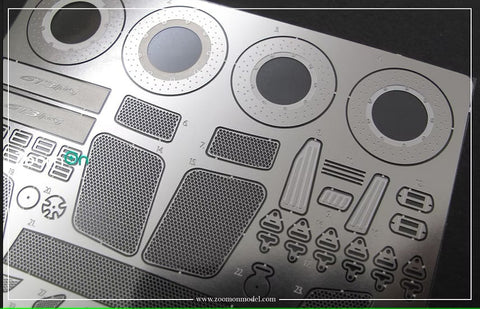 ZoomOn ZP001 1/24  PE ディテールアップパーツ - ポルシェ 911 GT3 RS (992)