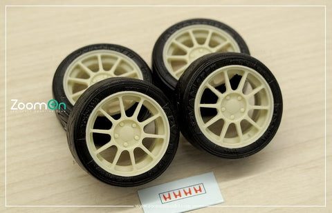 ZoomOn ZR003 1/24 16インチ DC2 98 spec ホイールセット