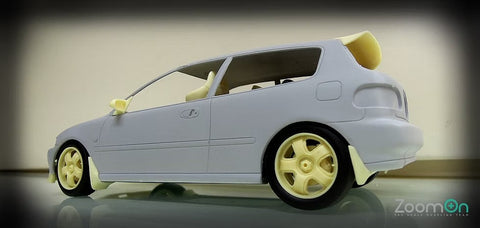 ZoomOn ZR010 1/24 16インチ 無限 MR5 sports ホイールセット