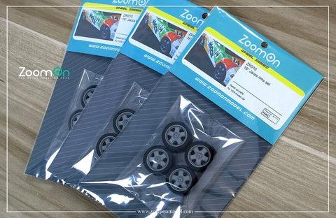ZoomOn ZR010 1/24 16インチ 無限 MR5 sports ホイールセット