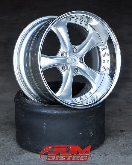 ZoomOn ZR015 1/24 16インチ ワークス vs-kf ホイールセット