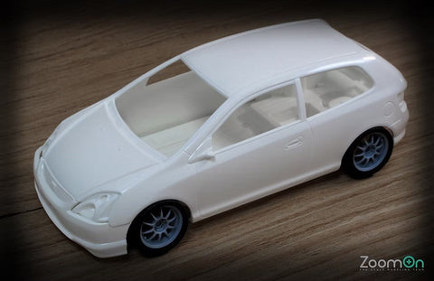 ZoomOn ZR027 1/24 17インチ エンケイ ES ターマック レーシングホイールセット